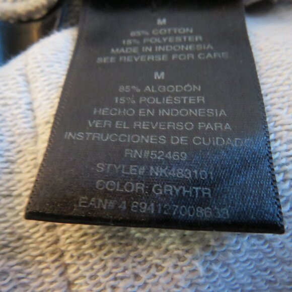 NORMA KAMALI Wide Leg Sweatpants Joggers in Heathered Gray Lounge - Size M - Picture 14 of 14